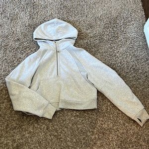 Lululemon scuba OS half-zip hoodie